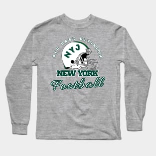 New York Football Jets Vintage Style Long Sleeve T-Shirt